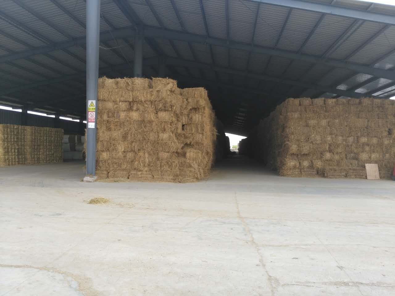 分料機(jī)和大型30噸鍘草機(jī)組合視頻